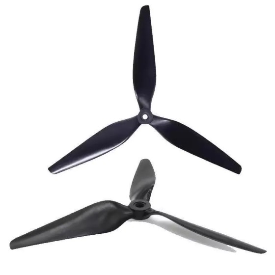 Original HQProp 8X4.5X3 8inch 3-Blade(CW+CCW) Black-Glass Fiber Nylon Propeller for RC Multirotor MacroQuad Cinelifter Drone